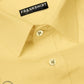 Pack of 2 Cotton Shirt for Man (Lemon and Brown)