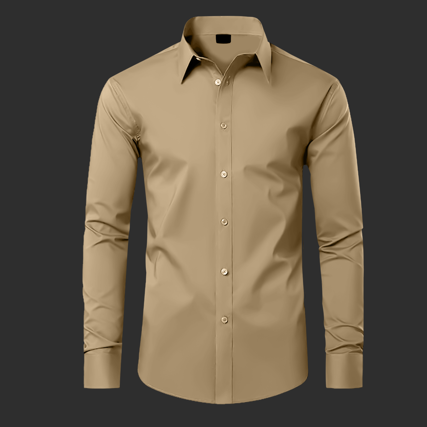 Premium Cotton Solid Shirt for Man (Skin Colour)
