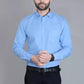 Combo of 2 Cotton Shirt for Man (Light Pink and Sky Blue)