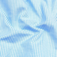 Sky Blue Check Button Down Oxford Cotton Shirt