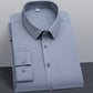 Silver Grey Plain Cotton Solid Shirt