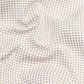 Cream Check Button Down Oxford Cotton Shirt