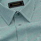 Green Check Button Down Oxford Cotton Shirt