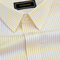 Yellow Stripe Down Button Oxford Cotton Shirt