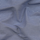 Navy Blue Check Button Down Oxford Cotton Shirt