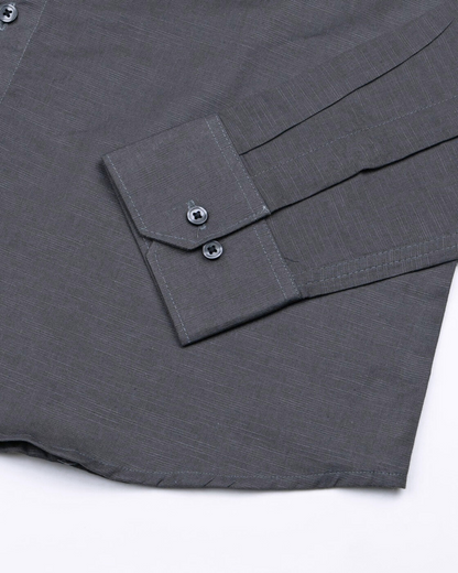 New Linen Shirt for Man (Dark Grey)