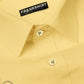 Pack of 2 Cotton Shirt for Man (Lemon and Brown) - Frankshop.in