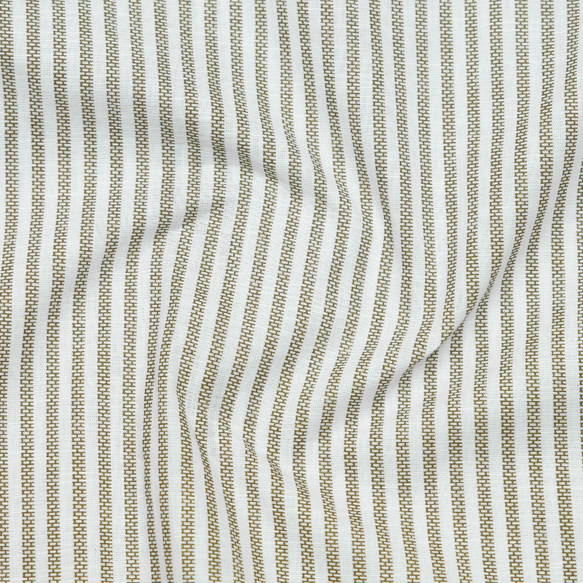 Golden Era Pinstripe Linen Shirt For Men