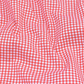 Red Check Button Down Oxford Cotton Shirt