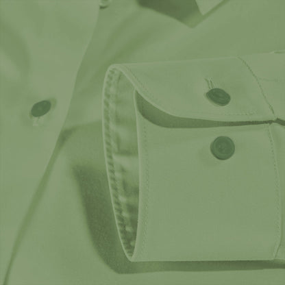 Premium Satin Solid Shirt for Man (Green)