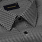 Black Check Button Down Oxford Cotton Shirt