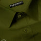 Pack of 2 Cotton Shirt for Man (Maroon and Bottle Green) - Frankshop.in