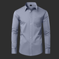 Premium Cotton Solid Shirt for Man (Dark Grey)