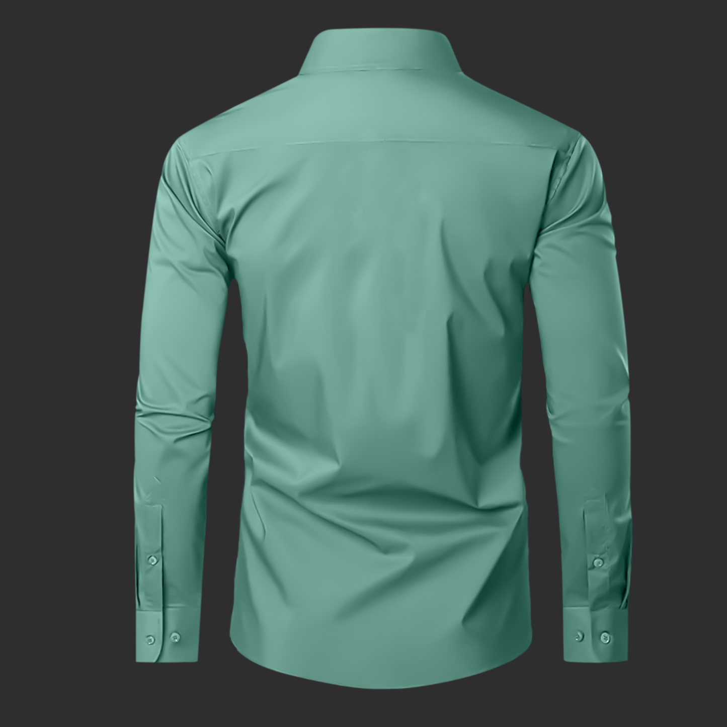 Premium Cotton Solid Shirt for Man (Green)