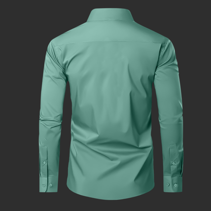 Premium Cotton Solid Shirt for Man (Green)
