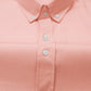 Peach Oxford Cotton Shirt For Man