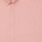 Peach Oxford Cotton Shirt For Man