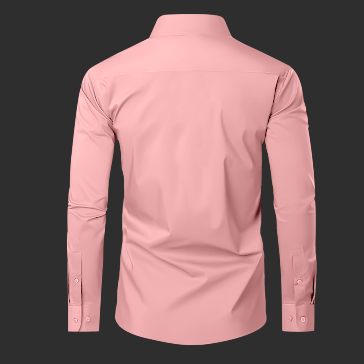 Premium Satin Solid Shirt for Man (Peech)