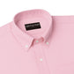 Pink Oxfords Cotton Shirt For Men