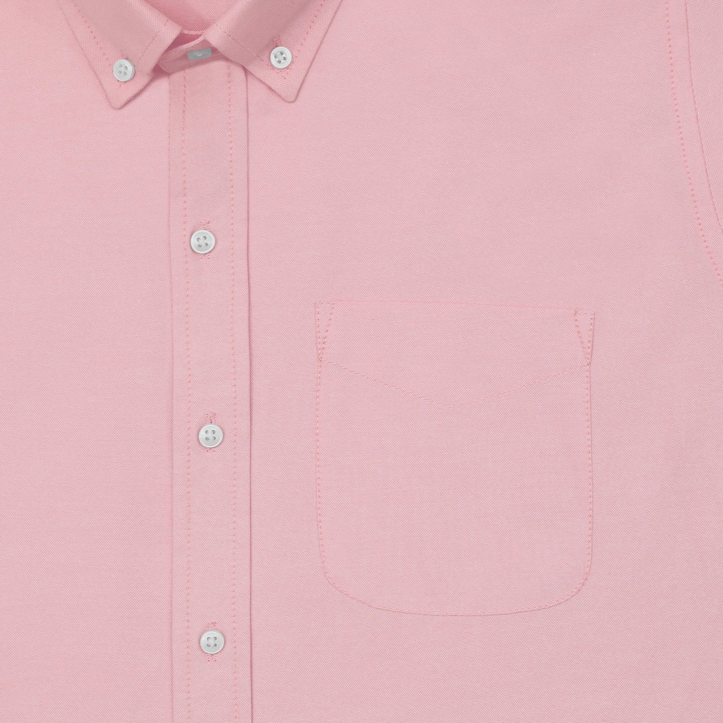 Pink Oxford Cotton Shirt For Men