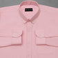 Pink Oxford Cotton Shirt For Men