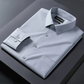 Premium Cotton Solid Shirt for Man (Silver)