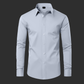 Premium Cotton Solid Shirt for Man (Silver)