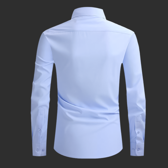 Premium Satin Solid Shirt for Man (Sky Blue)