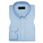 Sky Blue Oxford Cotton Shirt For Man