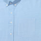 Sky Blue Oxford Cotton Shirt For Man