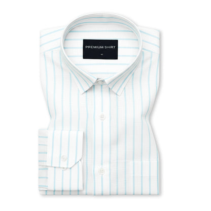 Grey Tartan Check Cotton Shirt For Men - XL (42)