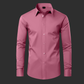 Premium Cotton Solid Shirt for Man (Solid Pink)
