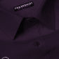 Plain Cotton Blend Shirt for Man (Purple) - Frankshop.in