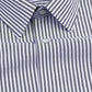 New Black Stripe Down Button Oxford Cotton Shirt