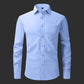 Premium Cotton Solid Shirt for Man (Sky Blue)