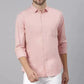 Combo of 3 Cotton Shirt for Man (Pink, Sky Blue and White) - Frankshop.in
