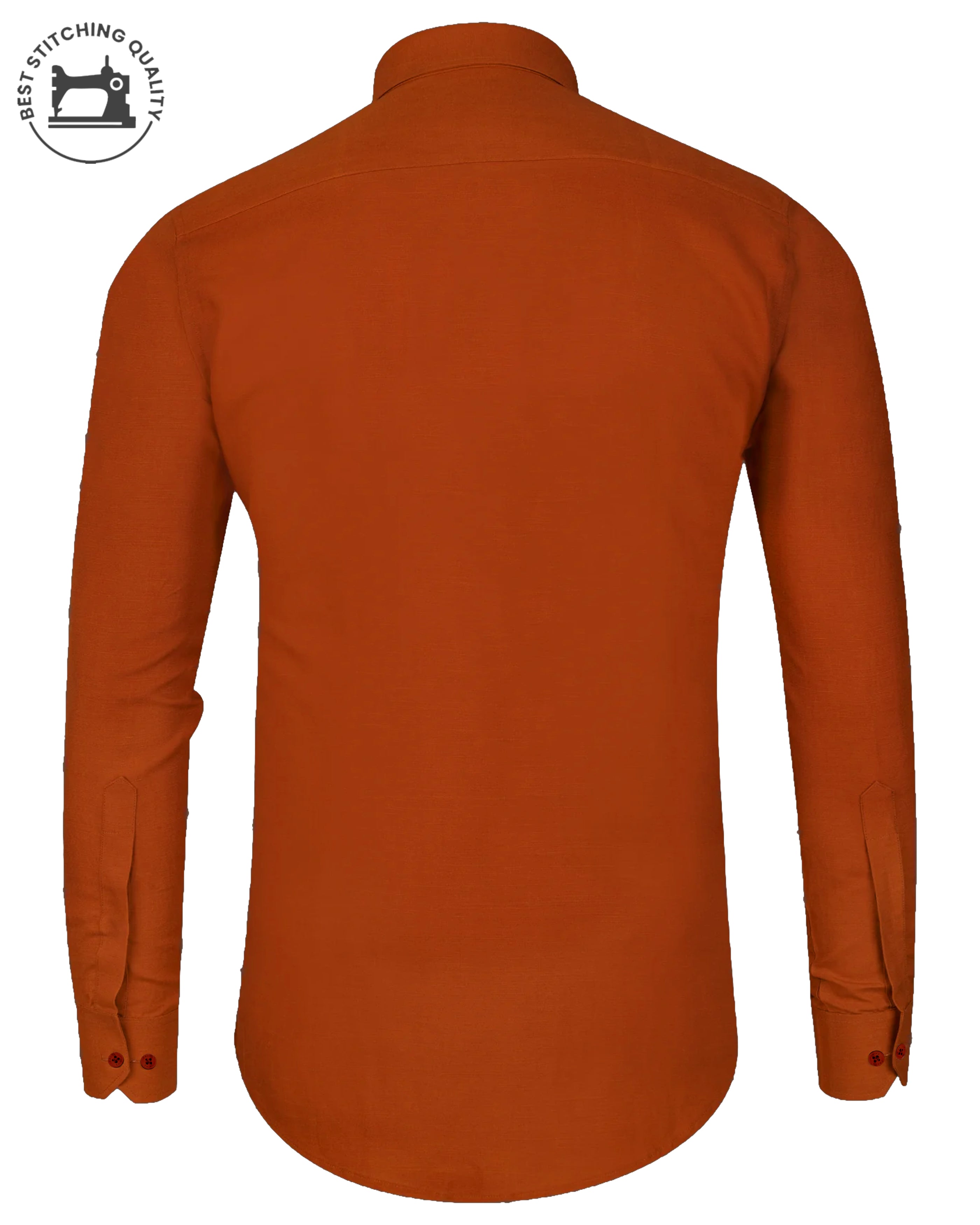 Orange I Formal Shirt I Regular Fit I 100% Cotton Shirt