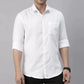Combo of 3 Cotton Shirt for Man (Pink, Sky Blue and White) - Frankshop.in